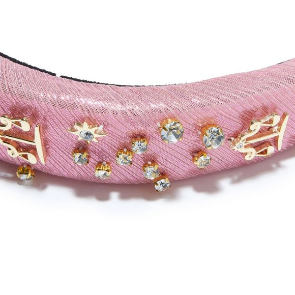 Lele Sadoughi Libra Alice Headband in Rose Gold Shiny Metallic NWT - Picture 4 of 14